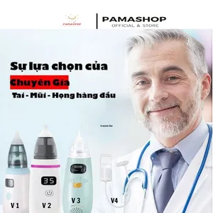 Máy hút mũi, hút tai cho bé, dụng cụ hút mũi tai 5 tốc độ, đầu hút mềm mại an toàn cho trẻ
