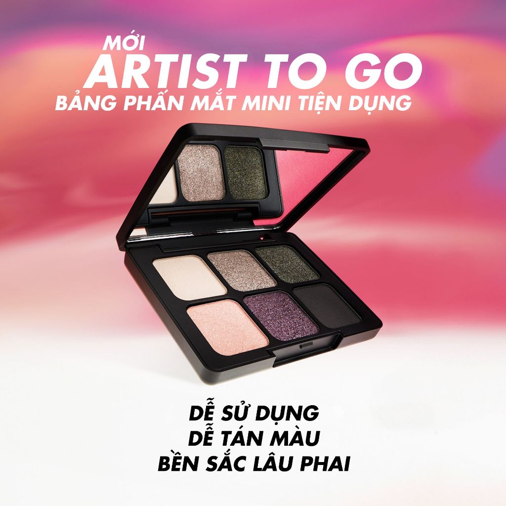 Ảnh MỚI - Bảng Phấn Mắt Mini ARTIST TO GO EYESHADOW PALETTE 5.95G 4