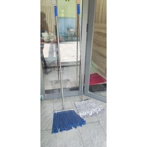 Combo 2 Cây Lau Công Nghiệp Kẹp Chữ T Homeinno (bông màu xanh đen)