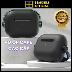 Vỏ ốp case CAPE cao cấp dành cho tai nghe air.pods 1/2/3/4/Pro/Pro 2 I 88Mobile
