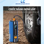 Bộ Kích Bình Ắc Quy Ô Tô Đa Năng - Kích Bình Ắc Quy Máy Bơm Lốp Ô Tô Máy Bơm Lốp Kích Bình Ô Tô Bộ Cứu Hộ Ô Tô Khẩn Cấp — ảnh 6