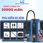 Bộ Kích Bình Ắc Quy Ô Tô Đa Năng - Kích Bình Ắc Quy Máy Bơm Lốp Ô Tô Máy Bơm Lốp Kích Bình Ô Tô Bộ Cứu Hộ Ô Tô Khẩn Cấp — ảnh 8