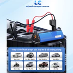 Bộ Kích Bình Ắc Quy Ô Tô Đa Năng - Kích Bình Ắc Quy Máy Bơm Lốp Ô Tô Máy Bơm Lốp Kích Bình Ô Tô Bộ Cứu Hộ Ô Tô Khẩn Cấp — ảnh 4