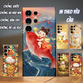 Miếng dán skin mặt lưng cho điện thoại S24 Ultra S23 Ultra S22 Ultra Fold 3 Fold 5 Flip 5 Flip3 Fold 4 S21 Ultra