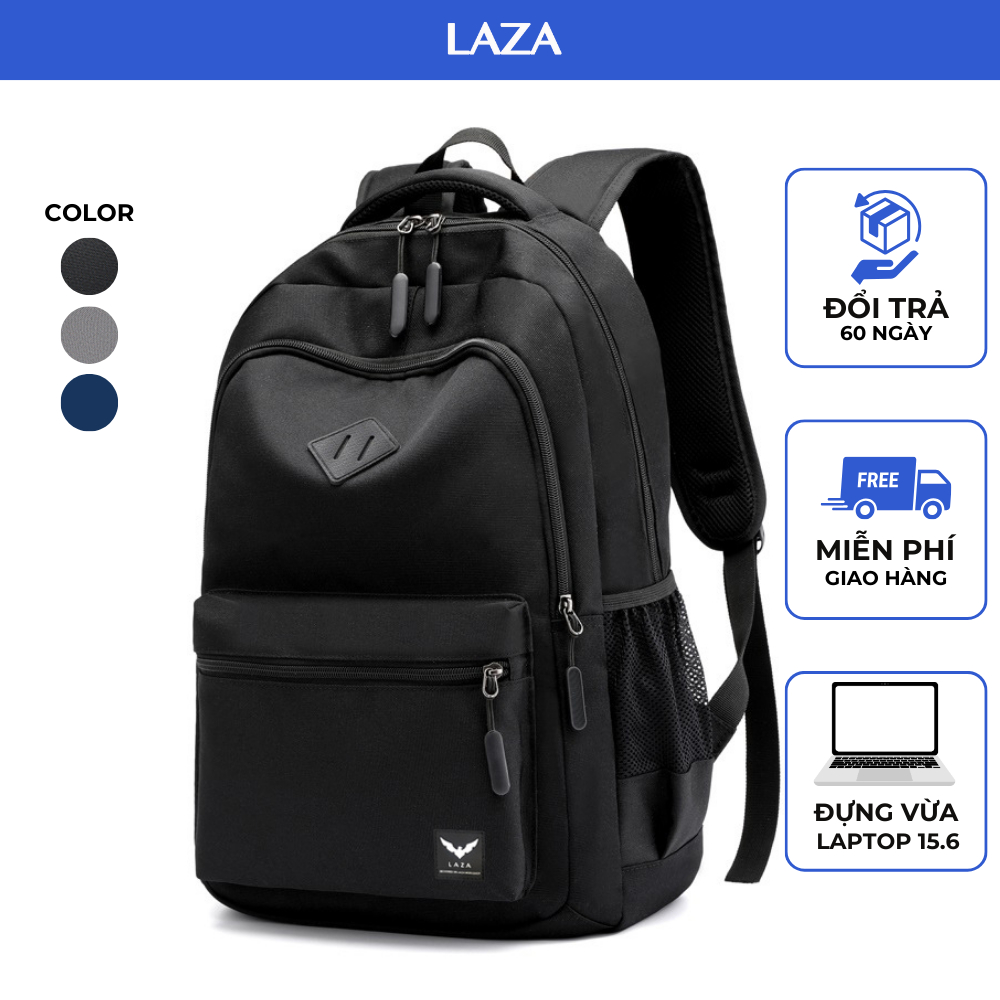 Ảnh Balo nam nữ thời trang LAZA Grote Backpack 432 có ngăn laptop chống sốc - Thương hiệu LAZA 2