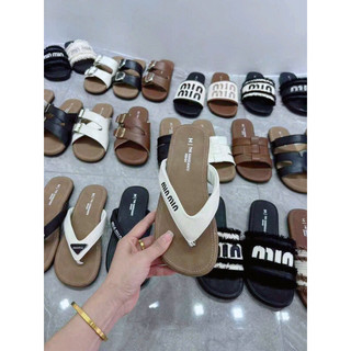 Dép Lê Quai Kẹp Hàng QC Fullbox Hãng / Mieo Shoes D2847 D2848