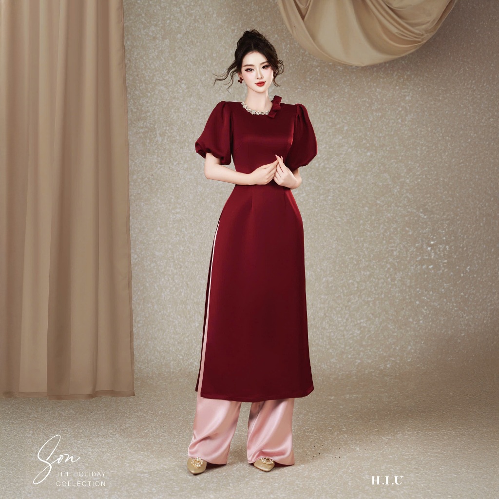 Khuê Các | Áo dài nữ cách tân H.I.U Fashion (ko kèm quần lụa) | thiết ...