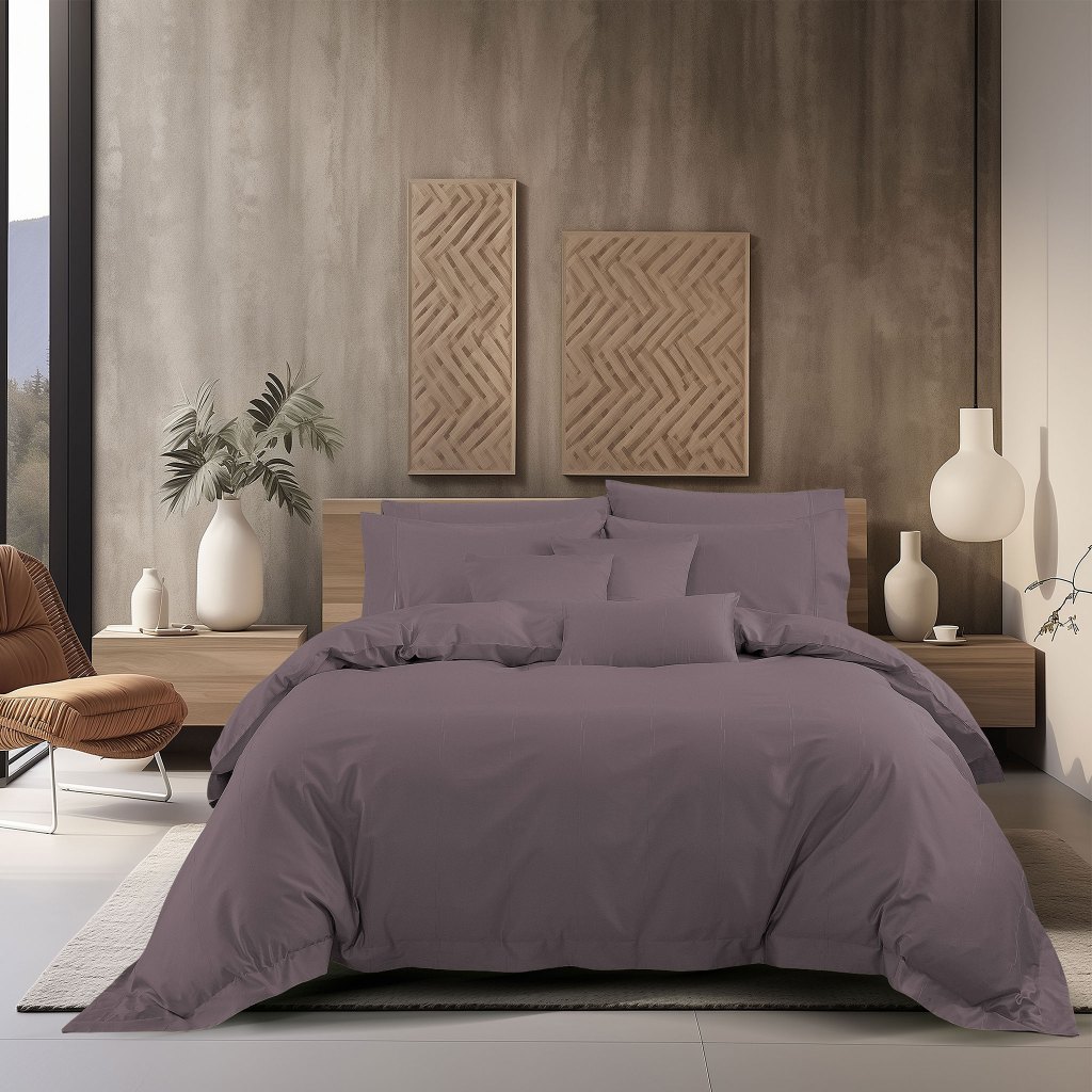 Ảnh Bộ Ga và Vỏ Gối Akemi Cotton Select Affinity v2, gồm 5 món (King/Queen) 4