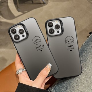 Ốp Lưng iPhone Mini Couple IMD Cứng Nhám, Chống Sốc, Bảo Vệ Camera - iP 7/8/X/XS/11/12/13/14/15/16/17/Plus/Pro/Max/Air