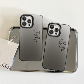 Ốp Lưng iPhone Mini Couple IMD Cứng Nhám, Chống Sốc, Bảo Vệ Camera - iP 7/8/X/XS/11/12/13/14/15/16/17/Plus/Pro/Max/Air