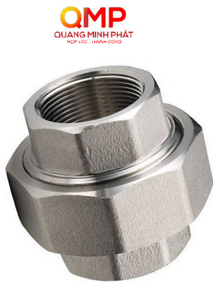 Rắc Co Ren Inox 304- Đầu Nối Rắc Co Ren Trong Inox 304 Phi 21 27 34 42 ...