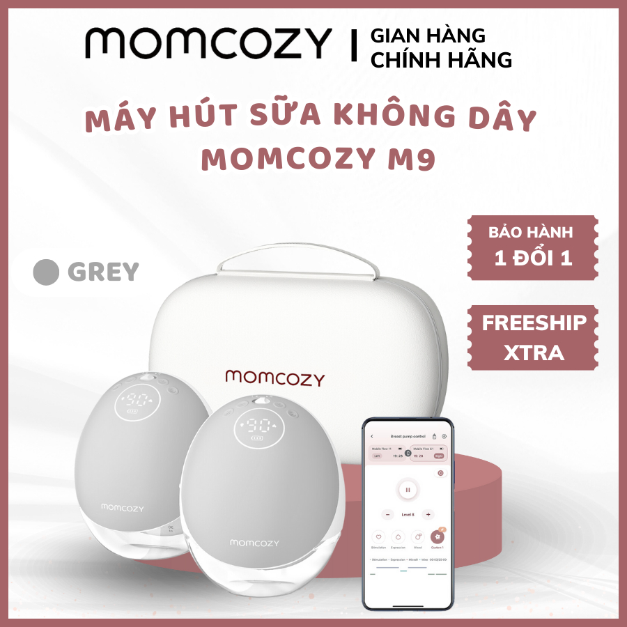 MÁY HÚT SỮA KHÔNG DÂY MOMCOZY M9 | Shopee Việt Nam