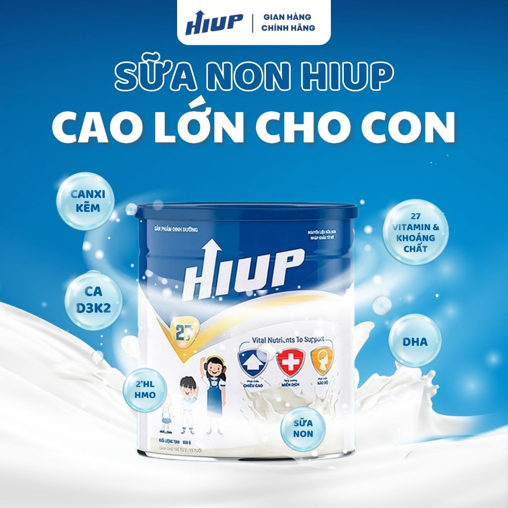 Ưu điểm Sữa Hiup