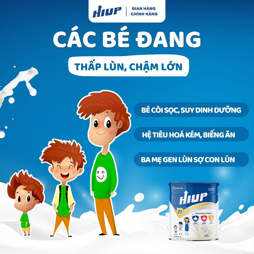Lưu ý khi chọn sữa tăng chiều cao