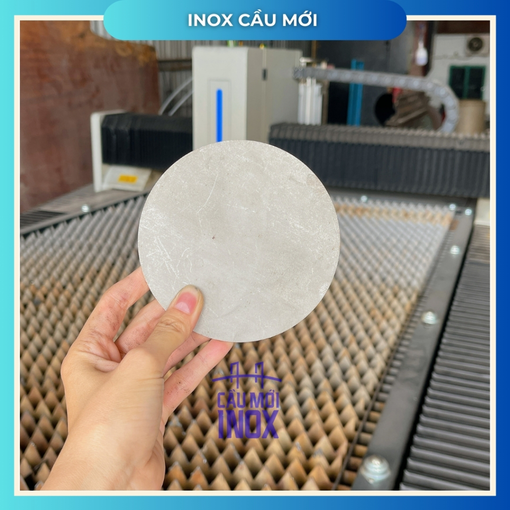 Bản mã tròn mặt bích inox 304, đường kính 76mm/80mm - Độ dày 2ly, 3ly, 4ly, 5ly