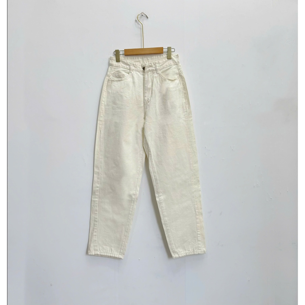 Quần Dài Baggy Nữ Big Size Chất Vải KaKi Bền Ít Nhăn Phom Basic Mặc Đi Học Đi Làm Q513