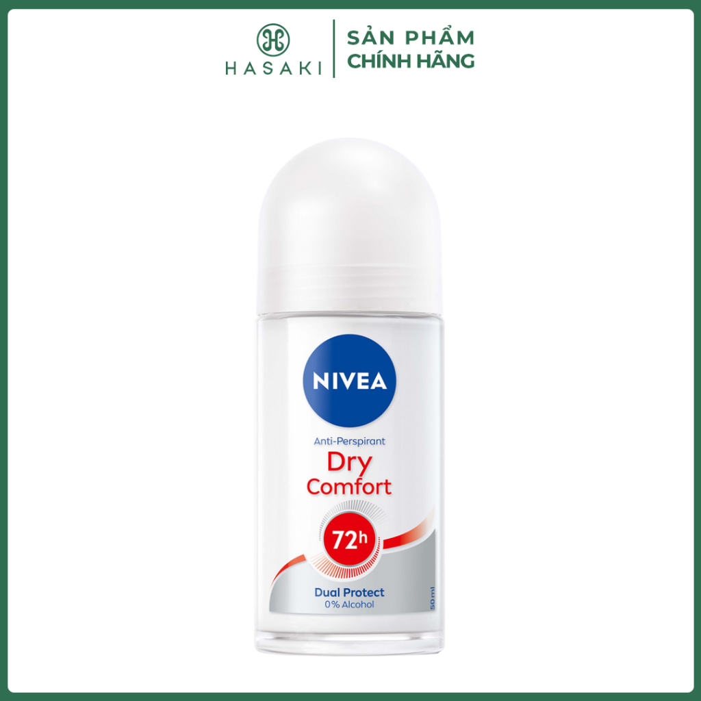 Lăn Khử Mùi Nivea Comfort Khô Thoáng Cho Nữ 50ml