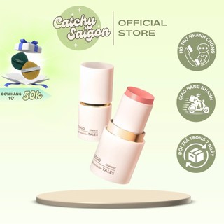 [GOGO TALES] Má Hồng Dạng Thỏi GOGO TALES Vỏ Trắng, Blush Stick, 4g (GT709)