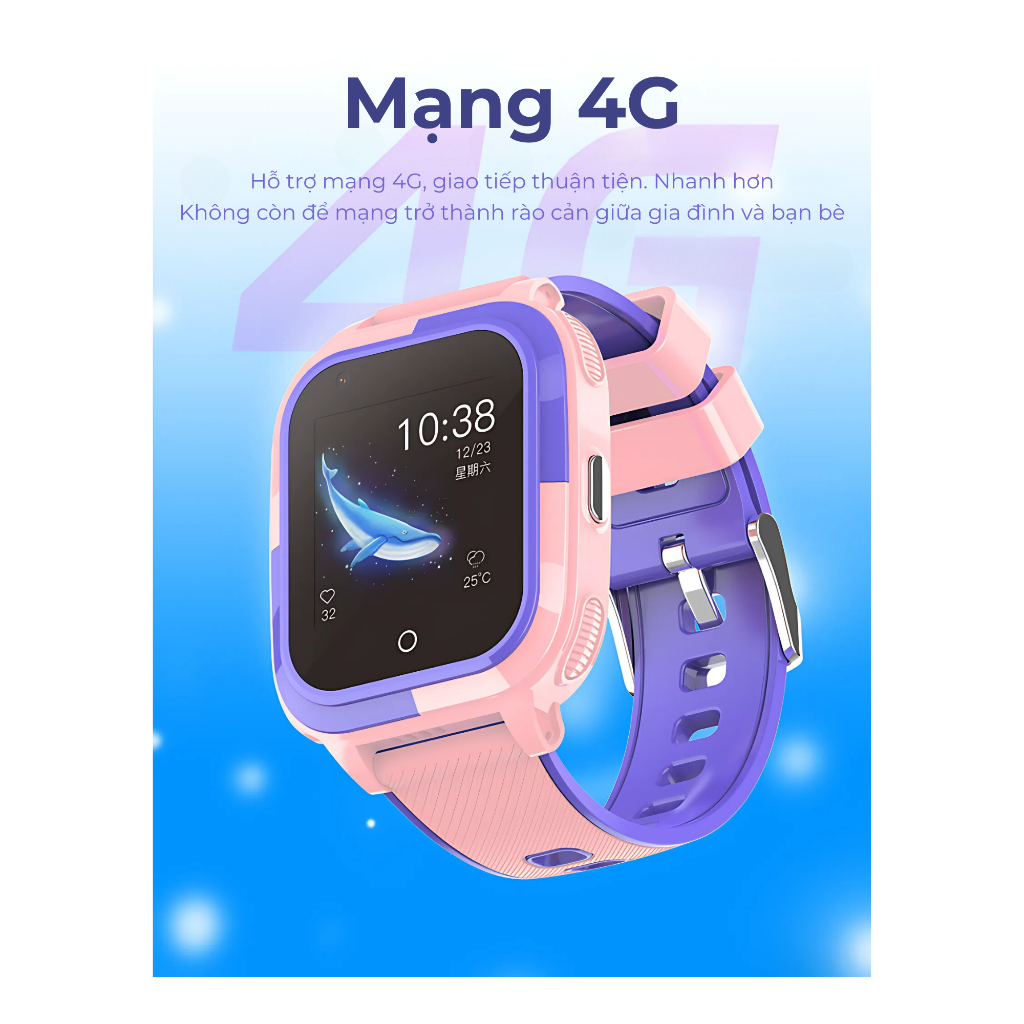 Ảnh Đồng hồ thông minh trẻ em Manigo MF56 định vị lắp sim nghe gọi call video bảo hành đổi mới 12 tháng 2