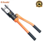 Bộ kìm bấm cos thủy lực 300mm2 Asaki AK-0618 (YQ-300), kìm thủy lực ép cos đa năng, bấm cốt dây điện đầu cuối — ảnh 5