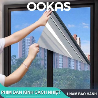 OOKAS phim dán kính cách nhiệt，Giấy decal dán kính chống nắng nóng UV chống nhìn trộm