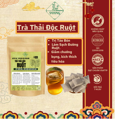 Trà Thải Độc Ruột Nature Tea,Sạch Đường Ruột, Giảm Táo Bón,Hỗ Trợ Tiêu ...