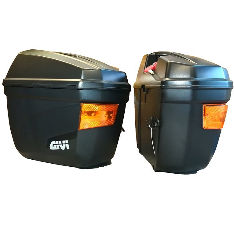 CẶP THÙNG HÔNG GIVI E22N - Thùng bên hông chính hãng Givi 22Lít