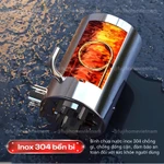 Cây nước nóng lạnh sâu Nhập Khẩu FUJIHOME WD531C chính hãng, máy nước uống nóng lạnh bình lọc 2 vòi tiết kiệm điện — ảnh 3