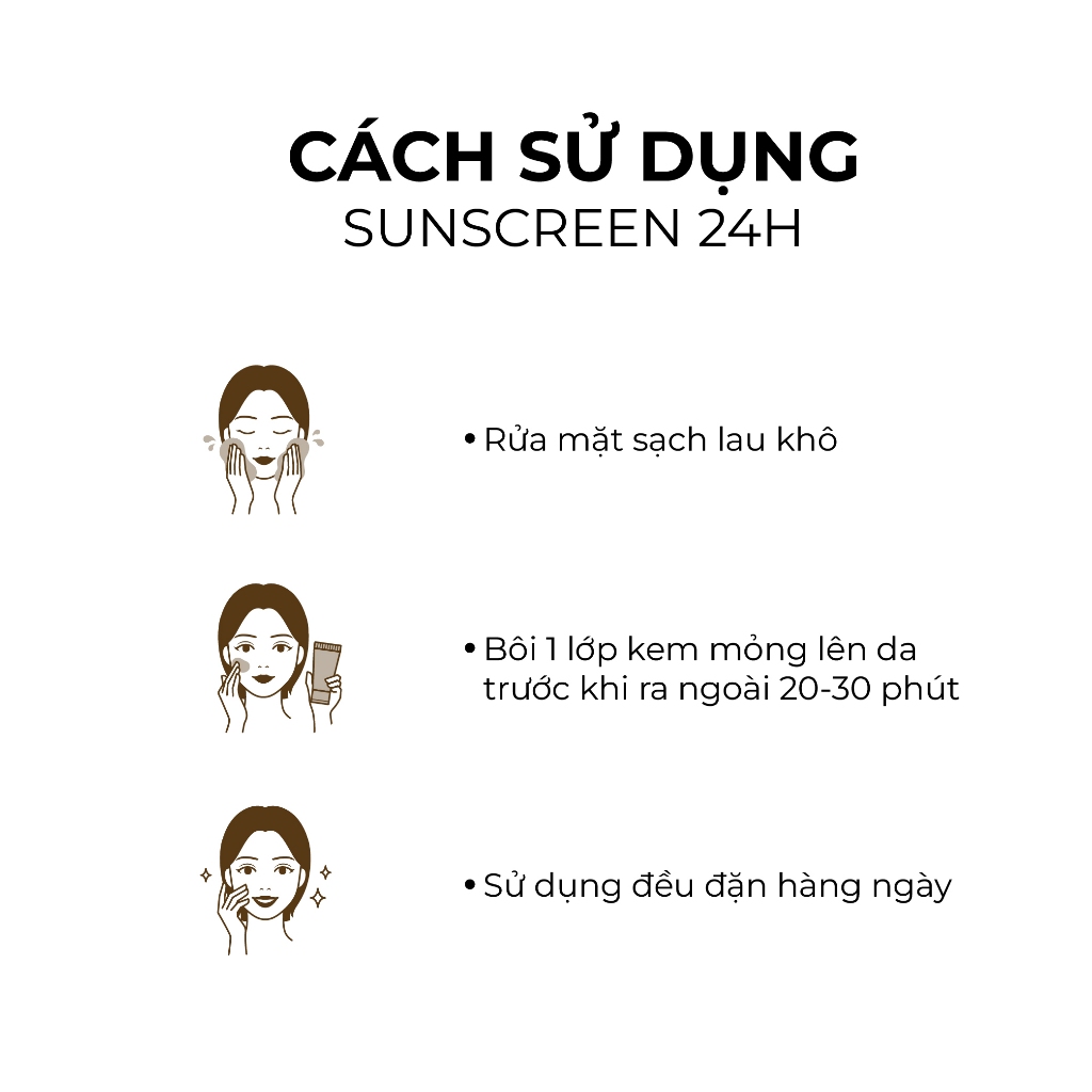 Ảnh Kem Chống Nắng Kèm Mặt Nạ Seimy - Sunscreen 24h Da Mặt 40ml SPF 50+ 1