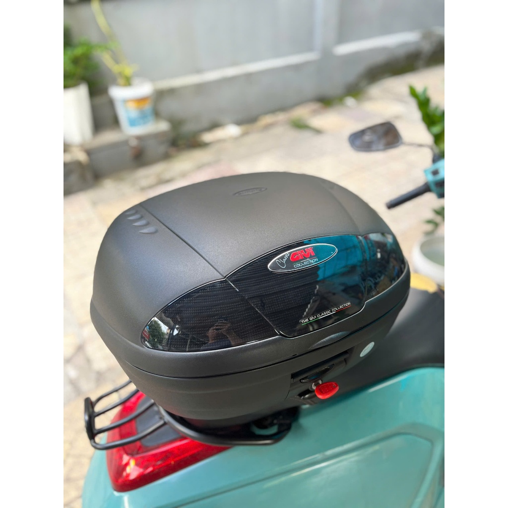 Thùng sau xe máy Givi E450n2 - Chính hãng Givi 45 lít