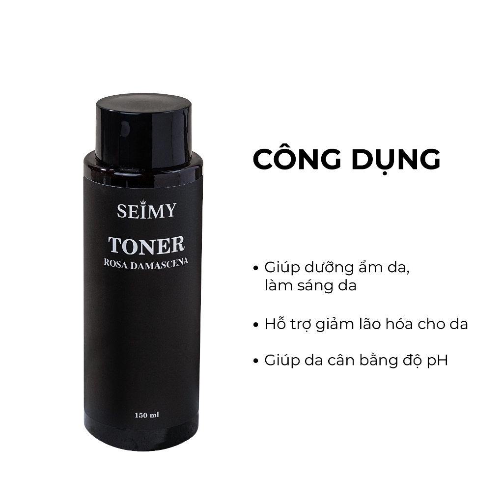 Ảnh Nước hoa hồng toner SEIMY - Toner Rosa Damascena 150ml 2