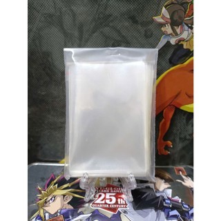 [ Đậu Phộng ] Túi 100 Cái Bọc Bài Yugioh Trong Suốt