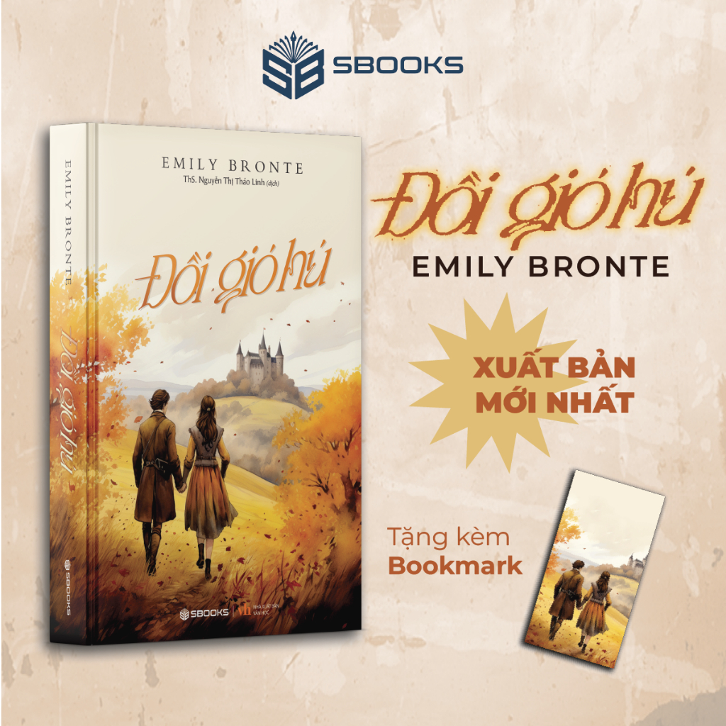 Sách - Đồi Gió Hú - Emily Jane Brontë - SBOOKS OFFICIAL