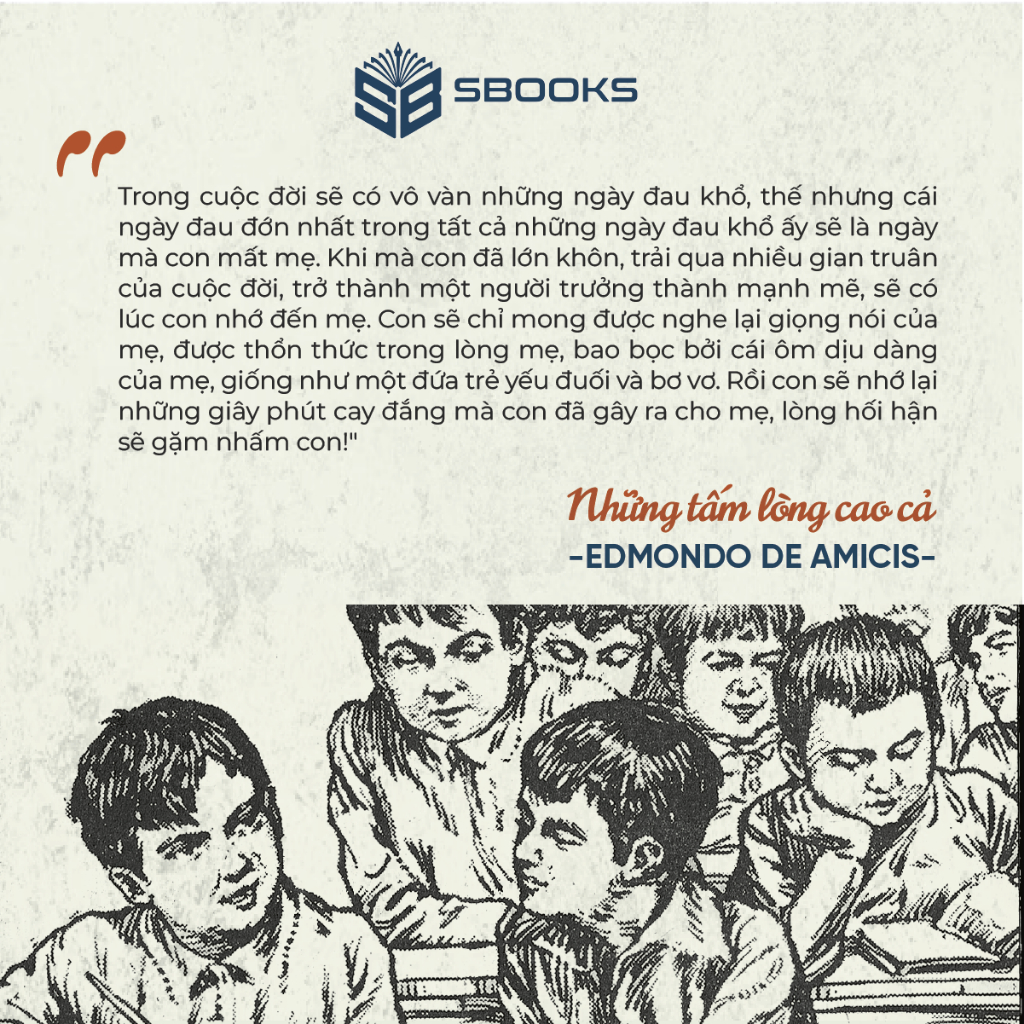Sách - Những Tấm Lòng Cao Cả - Edmondo De Amicis - SBOOKS OFFICIAL