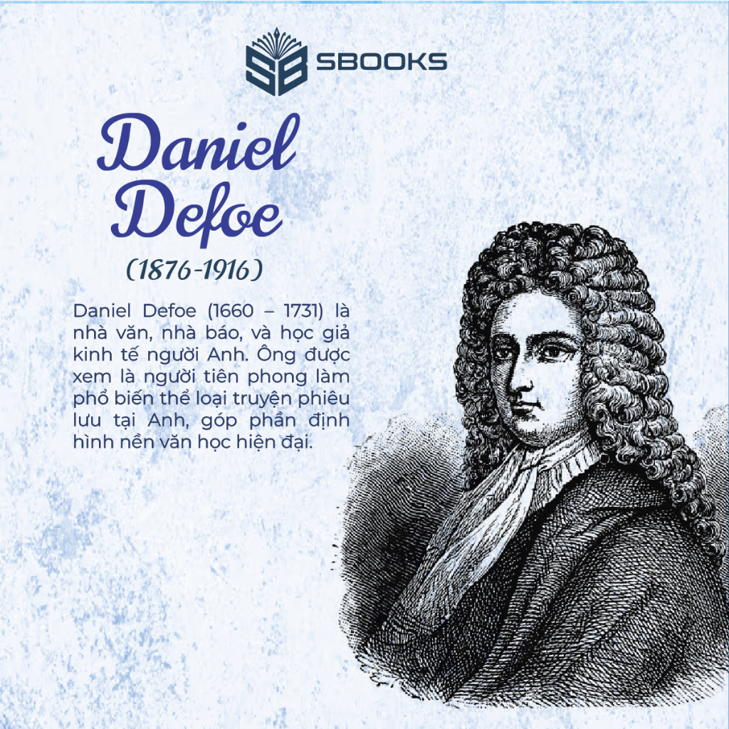 Sách - Robinson Crudoe - Daniel Defoe - SBOOKS
