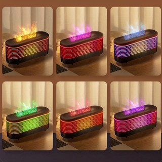 Máy xông tinh dầu, Máy phun sương tạo ẩm khuếch tán tinh dầu, tích hợp LED 7 màu, hoạt động êm ái, tự ngắt khi hết nước