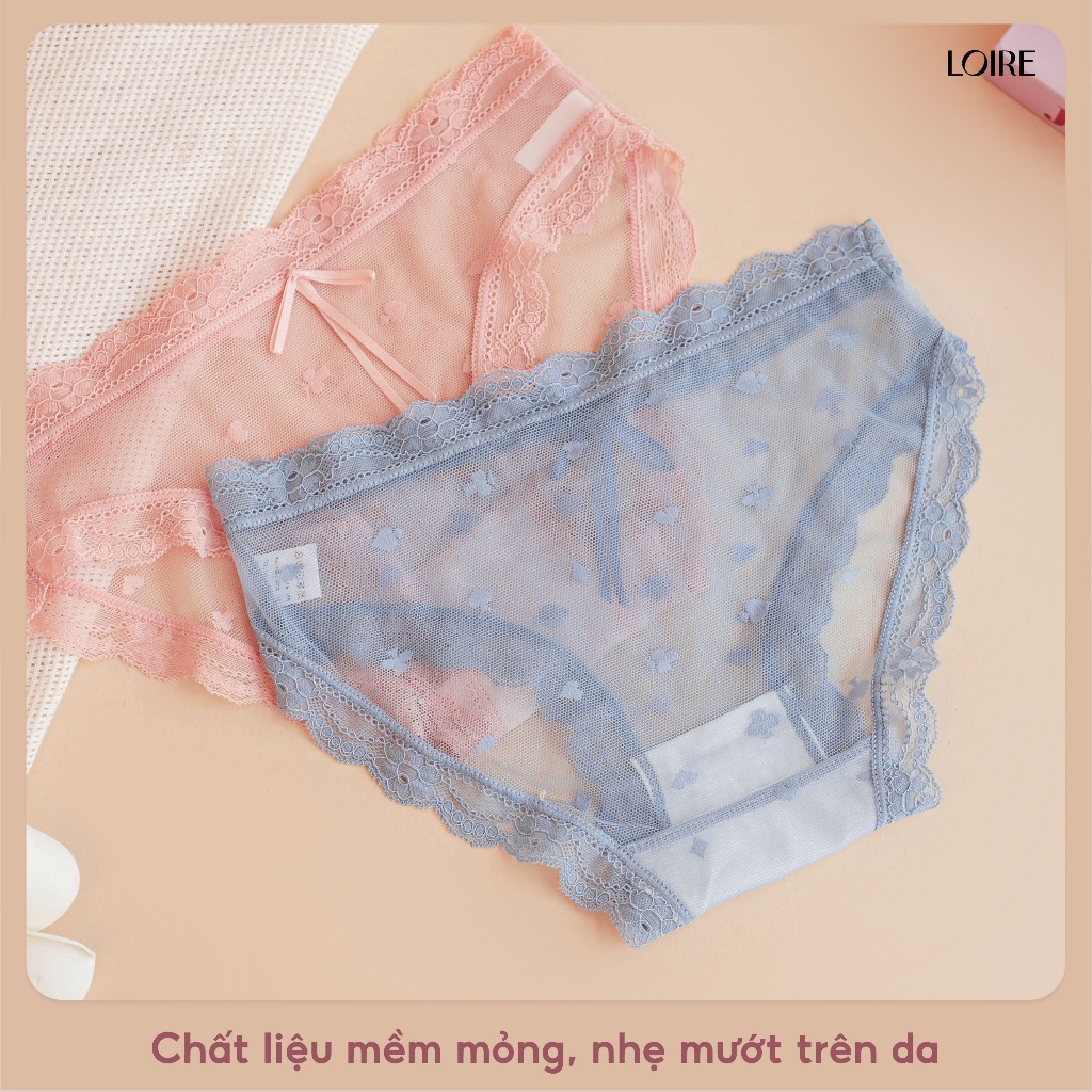 Quần Lót Ren Lưới Mềm Nhẹ Thoáng Khí QLBK116
