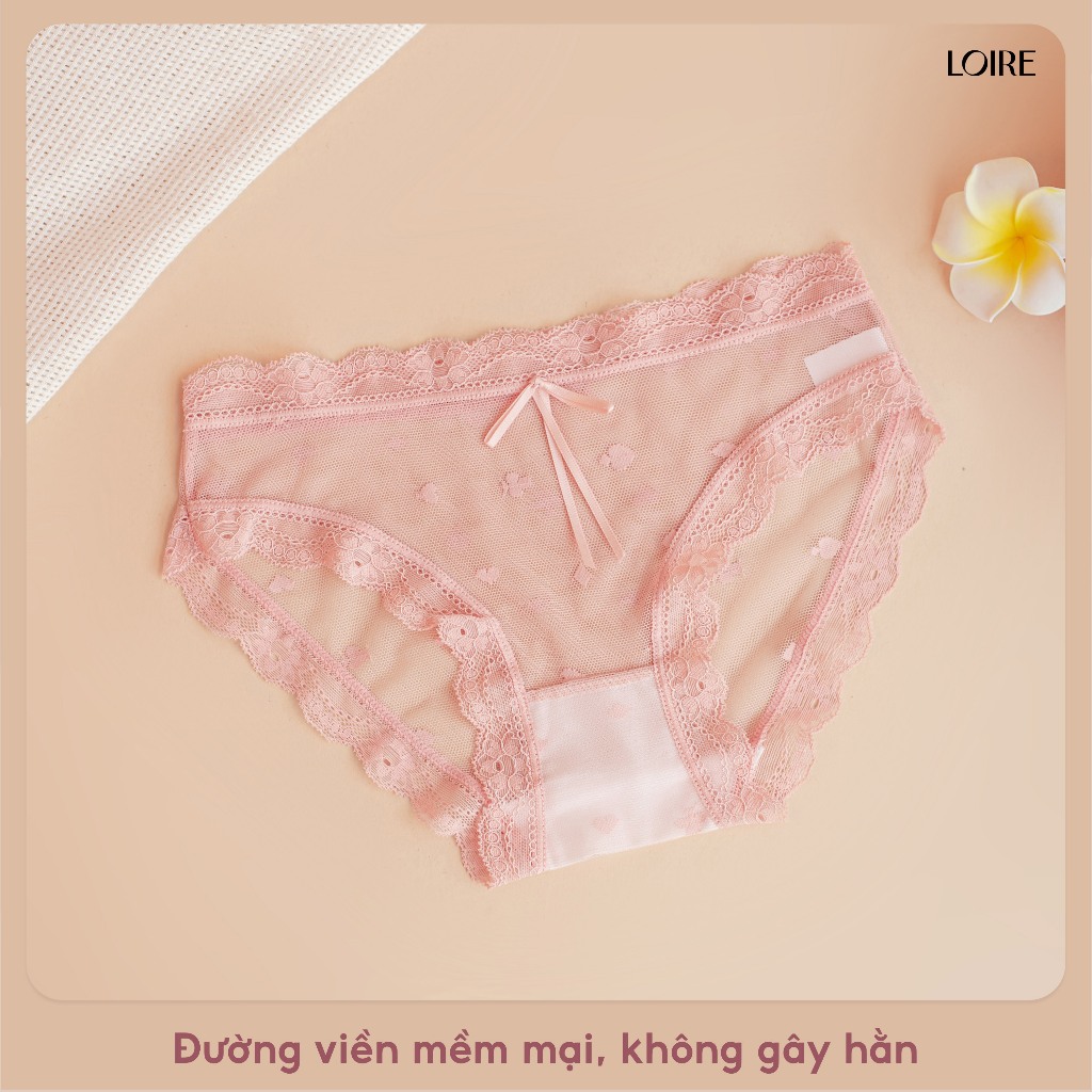 Quần Lót Ren Lưới Mềm Nhẹ Thoáng Khí QLBK116