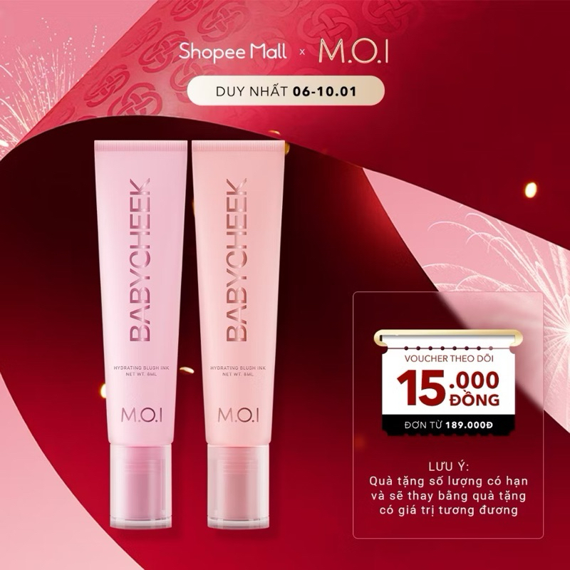 Ảnh Má hồng sữa baby cheek MOI  8g 1