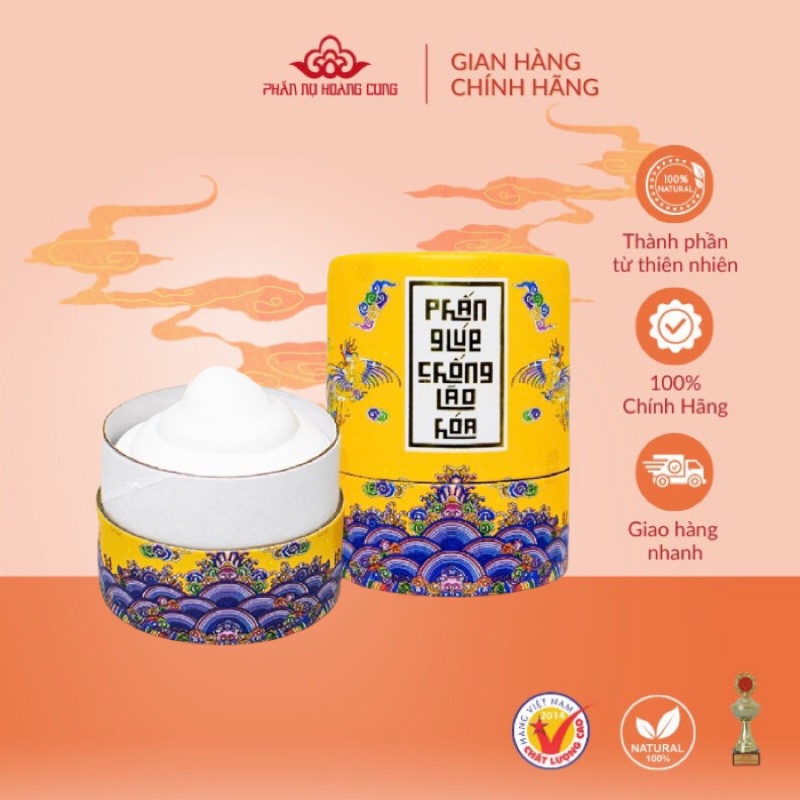 Ảnh Phấn Nụ Trắng Phấn Nụ Hoàng Cung (có chóp) 25g 1