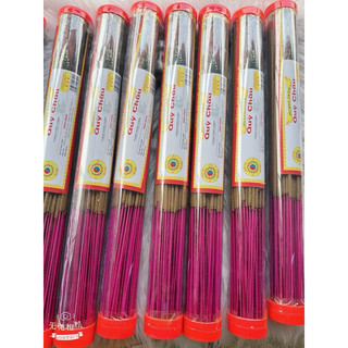 Hương Trầm Tăm Quỳ Châu 40cm – Ống 93 Cây | Thơm Dịu Chuẩn OCOP 3 Sao | Trầm Hương Tự Nhiên Cao Cấp