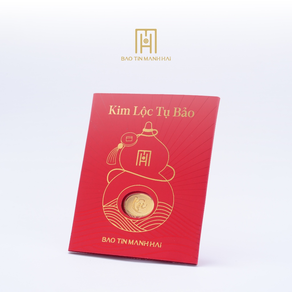 Ảnh Thẻ vàng 24K Kim Lộc Tụ Bảo - Hồ Lô Tụ Lộc vượng khí sinh phú quý Bảo Tín Mạnh Hải 2