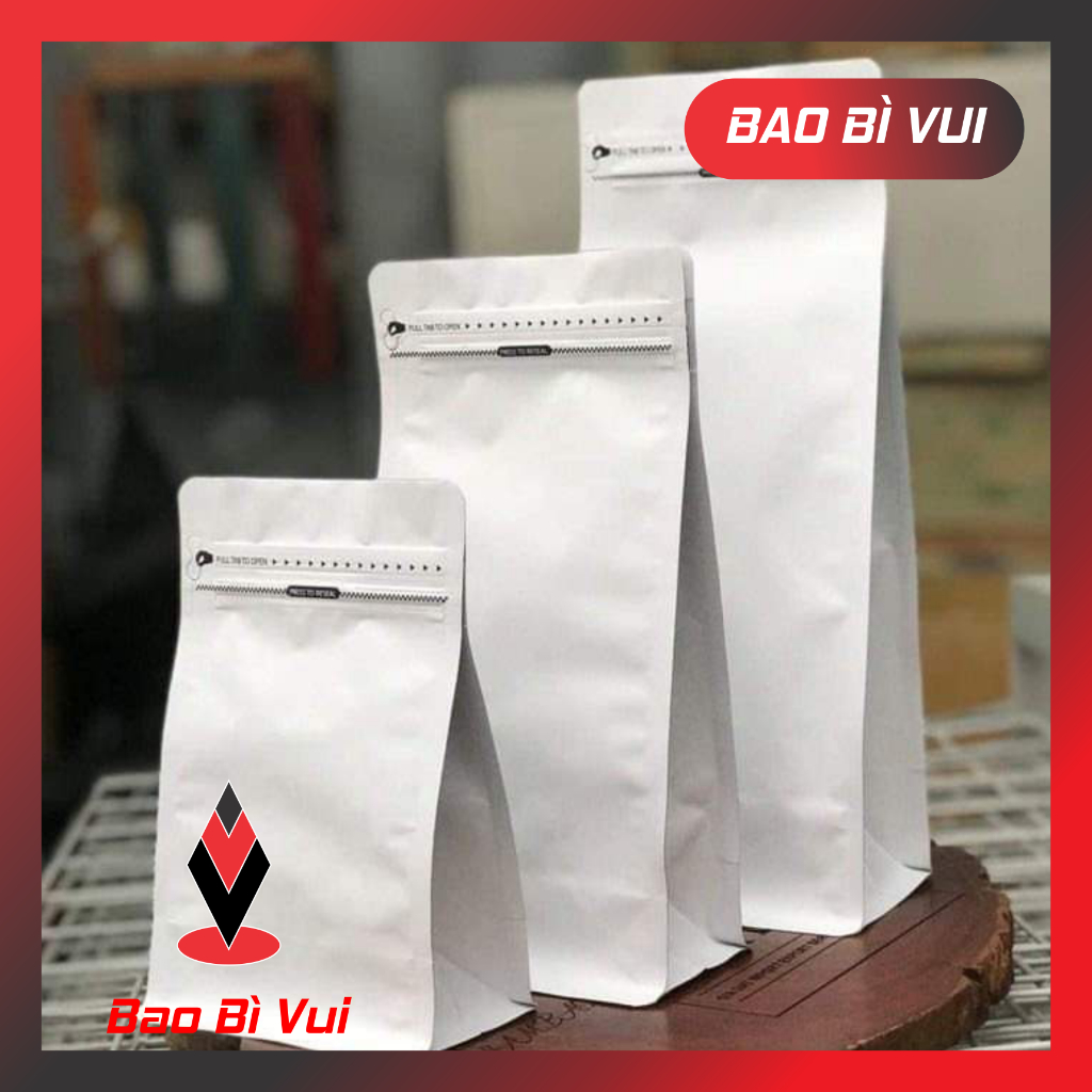 500g Túi zip 8 cạnh cao cấp - BAO BÌ VUI
