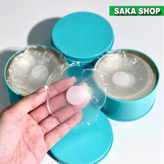 Combo 4 hộp dán ti silicon sử dụng nhiều lần , 40 miếng dán ti silicon