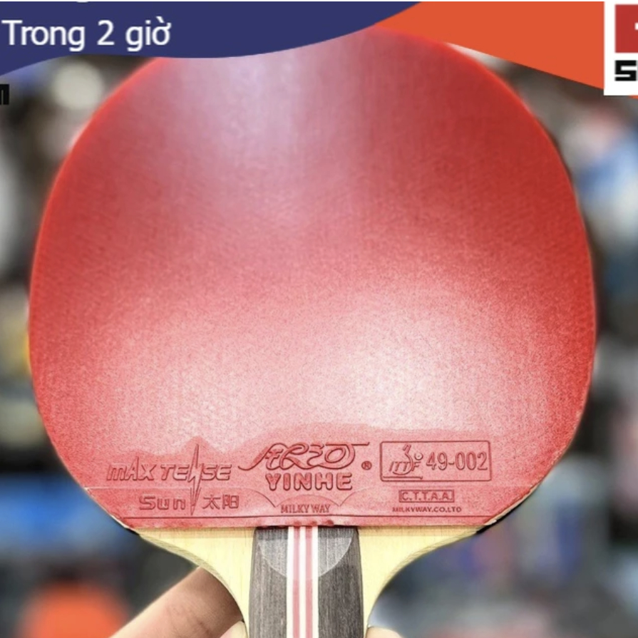 Vợt Bóng Bàn Dán Sẵn Cao Cấp Yinhe 03B Tặng Kèm Túi Vợt