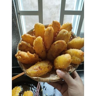 Bột Bánh Chuối (bột chuối chiên)pha sẵn đặc sản sa đéc gói 1kg giòn xốp -Không Chất Tạo Giòn.