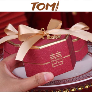 Hộp Kẹo Đám Cưới, Đám Hỏi, Ngày Kỷ Niệm Phong Cách Sang Trọng Làm Quà Tặng Phụ Nữ, Tặng Khách TOMI 328