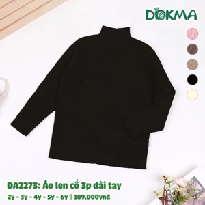 Áo Len Dokma Dài Tay Cho Bé DA1644 DA1645 DA987 DA2271 DA2273 DA2994