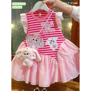 [XẢ LẺ SIZE] Bộ sưu tập đầm Baby Three cho  bé gái 13-45kg phong cách Hàn Quốc