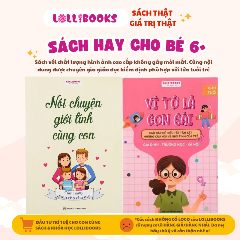 Ảnh Sách cho bé 6 tuổi Vì Tớ Là Con Gái nâng cao EQ thông qua giải đáp câu hỏi - LOLLIBOOKS CHÍNH HÃNG 3